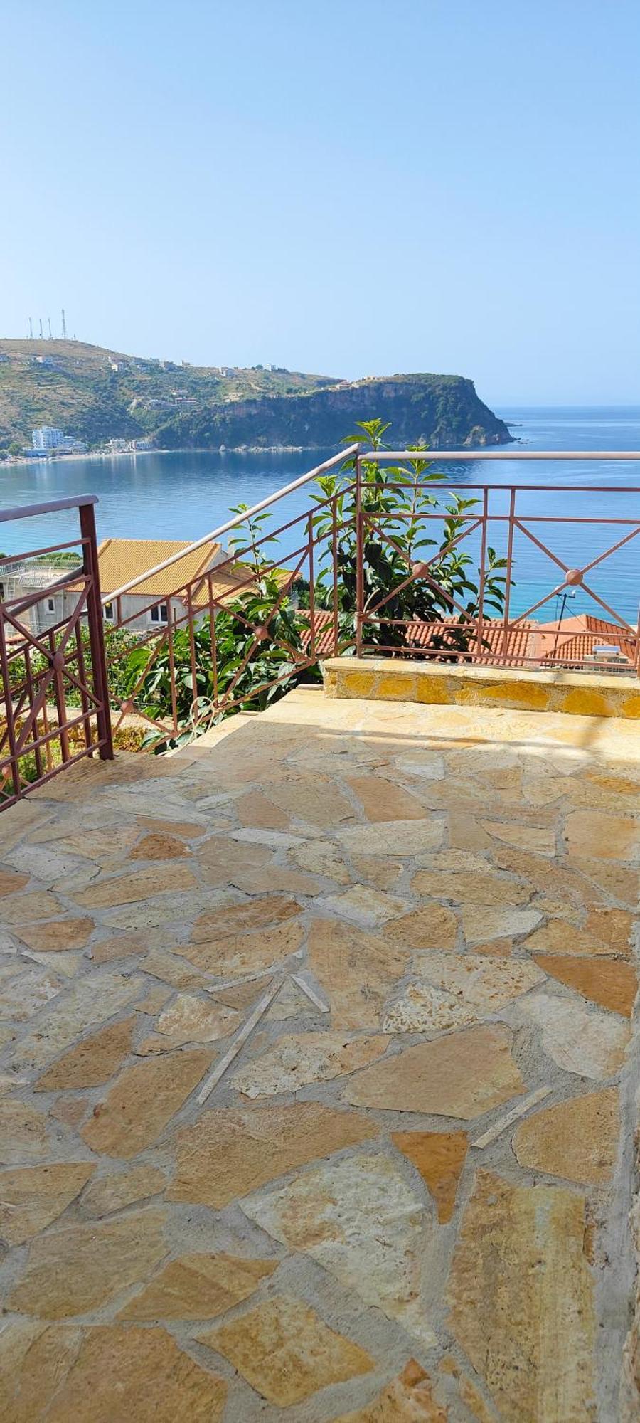 Villa Tato: Horizon Haven With Panoramic Sea Views In Himare. Εξωτερικό φωτογραφία